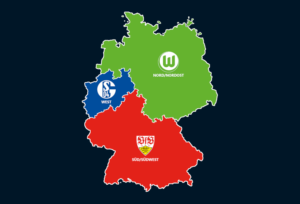 Mehr über den Artikel erfahren Landkarte: Meister A-Junioren Bundesliga
