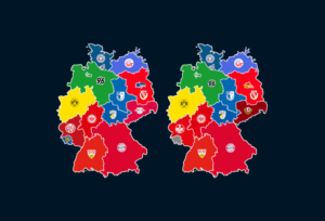 Read more about the article Landkarten: Meiste Zuschauer und Auswärtsfahrer 2018/19