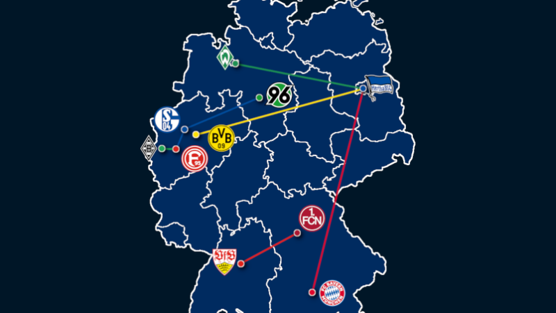 Landkarte: 10.000 Gästefans und mehr!