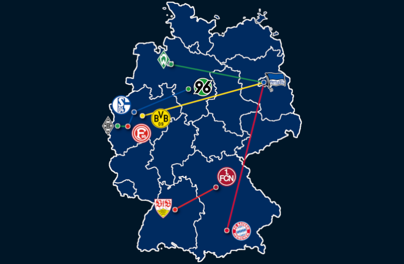 Landkarte: 10.000 Gästefans und mehr!