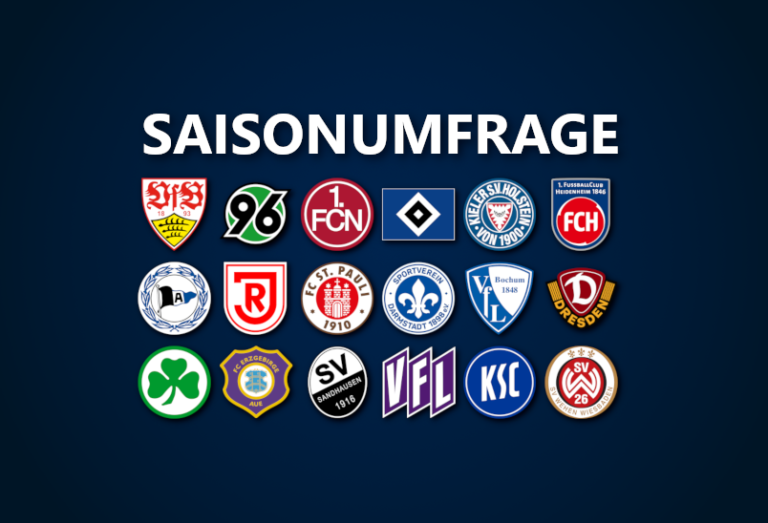 Saisonumfrage zur 2. Bundesliga