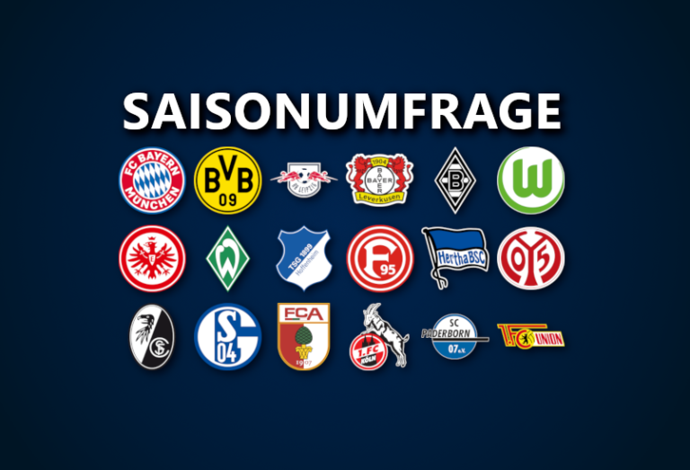 Saisonumfrage zur 1. Bundesliga