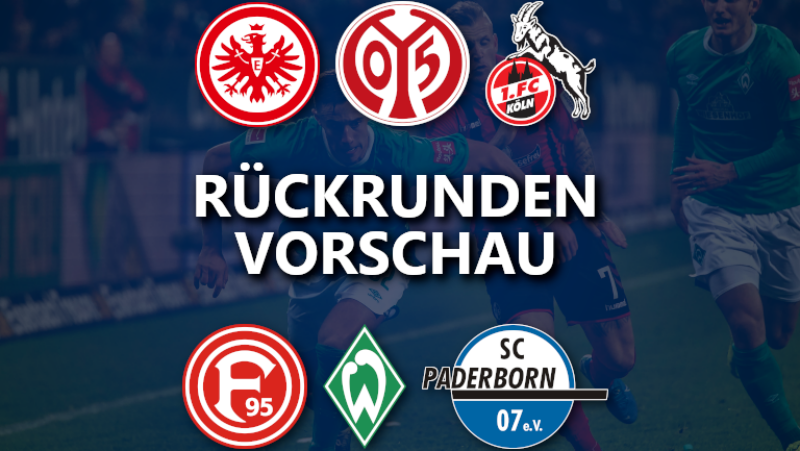 Rückrundenvorschau: Plätze 13 bis 18