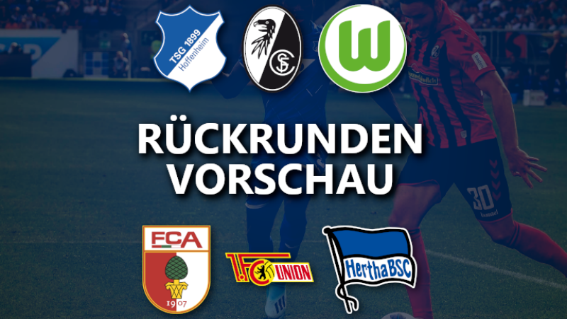 Rückrundenvorschau: Plätze 7 bis 12