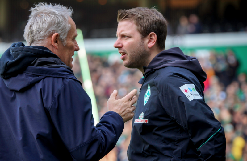Punkteschnitt der letzten 10 Trainer von Werder Bremen