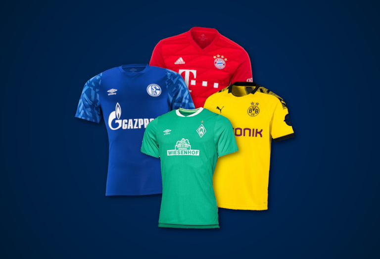 Du betrachtest gerade Die Trikots der Bundesligisten 19/20 im Vergleich