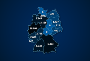 Read more about the article Landkarte: Punkteverteilung nach Bundesländern