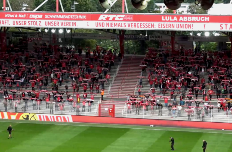 Video: 5.000 Unioner feiern Rückkehr in die Alte Försterei