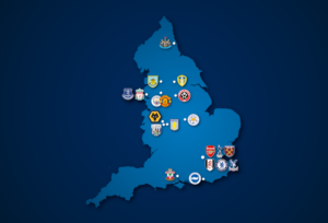 Mehr über den Artikel erfahren Landkarte: Premier League 2020/21