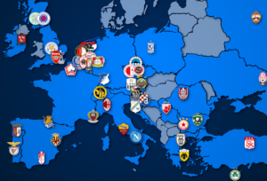 Mehr über den Artikel erfahren Landkarte: Europa League Teilnehmer 2020/21