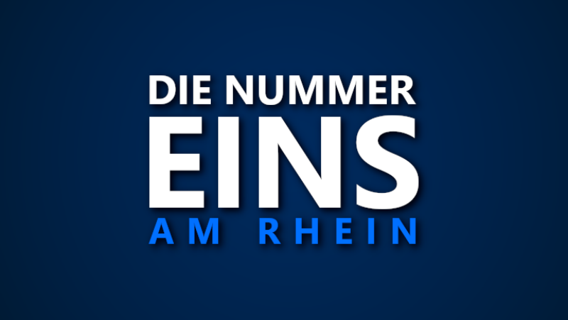 Die Nummer 1 am Rhein: Wer war in welcher Saison das beste Team entlang des Flusses?