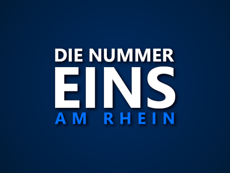 Die Nummer 1 am Rhein: Wer war in welcher Saison das beste Team entlang des Flusses?