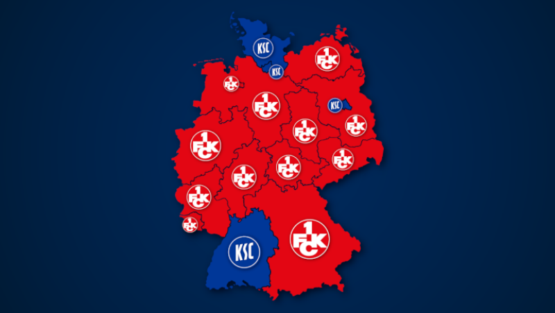 Häufiger bei Google gesucht: 1. FC Kaiserslautern oder Karlsruher SC?