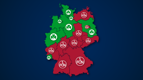 Häufiger bei Google gesucht: 1. FC Nürnberg oder SpVgg Fürth?