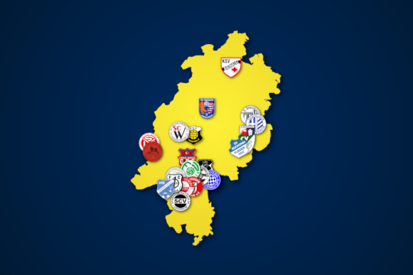 Landkarte: Hessenliga 2021/22
