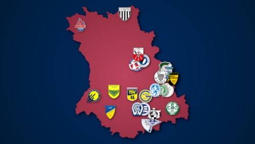 Landkarte: Oberliga Niederrhein 2021/22