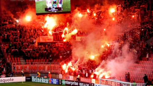 Europapokal: Zuschauer und Auswärtsfahrer am 1. Spieltag