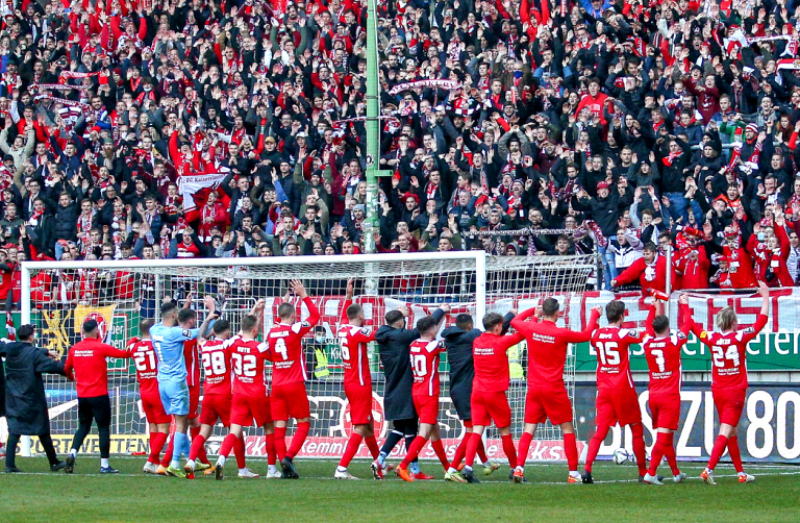 3. Liga: Zuschauerzahlen und Auswärtsfahrer des 16. Spieltags
