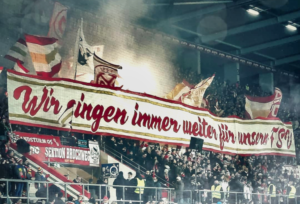 Mehr über den Artikel erfahren Saisonbestwert: Mainz wird von 3.000 Fans nach Frankfurt begleitet
