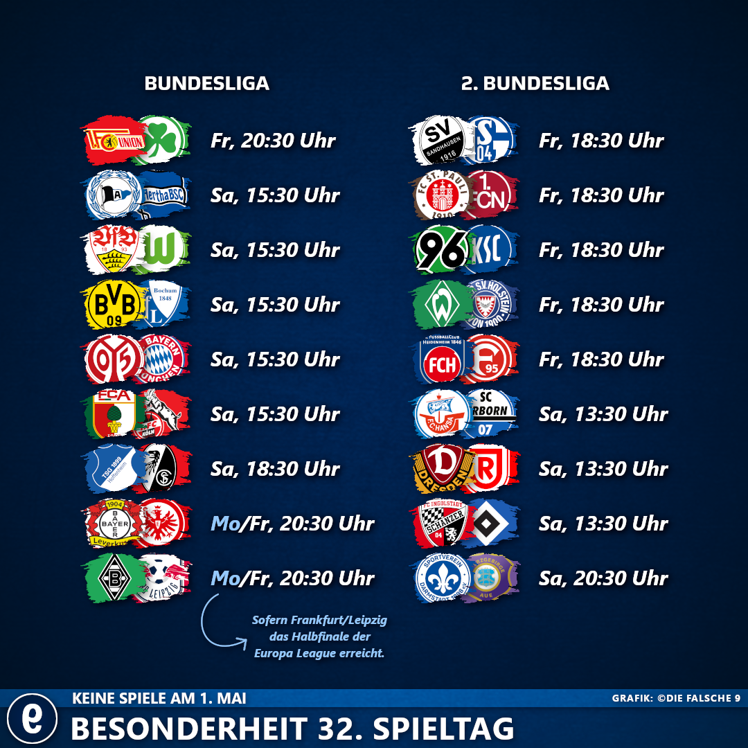 Keine Bundesligaspiele am 1