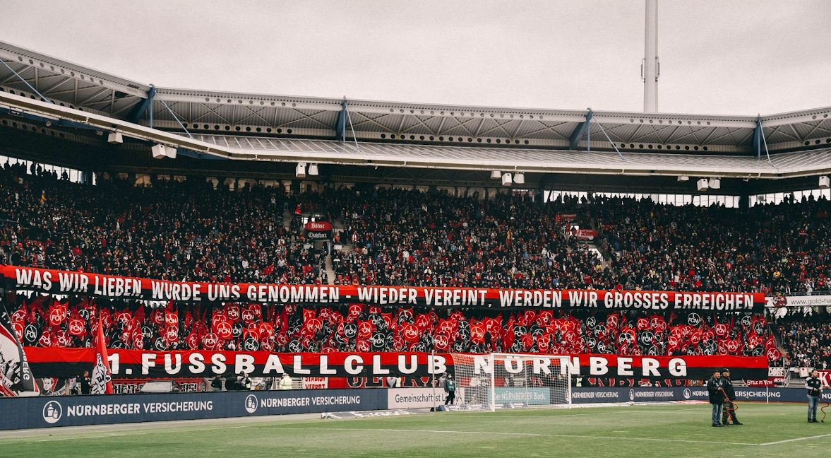Der 1. FC Nürnberg gegen den SV Sandhausen. Foto: faszination-nordkurve.de