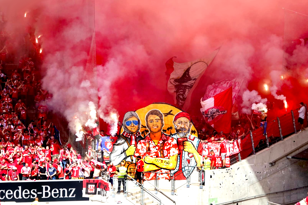 Köln in Stuttgart. Foto: Unterwegs in Sachen Fußball