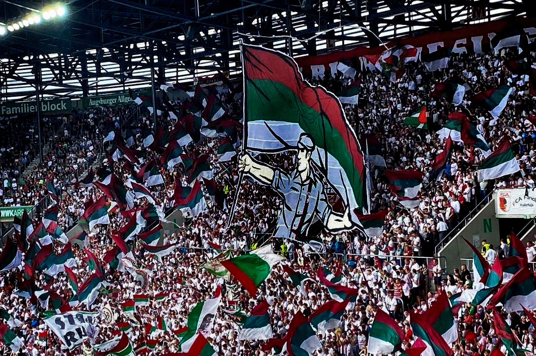 Augsburg gegen Freiburg. Foto: Instagram @vk.fca1907
