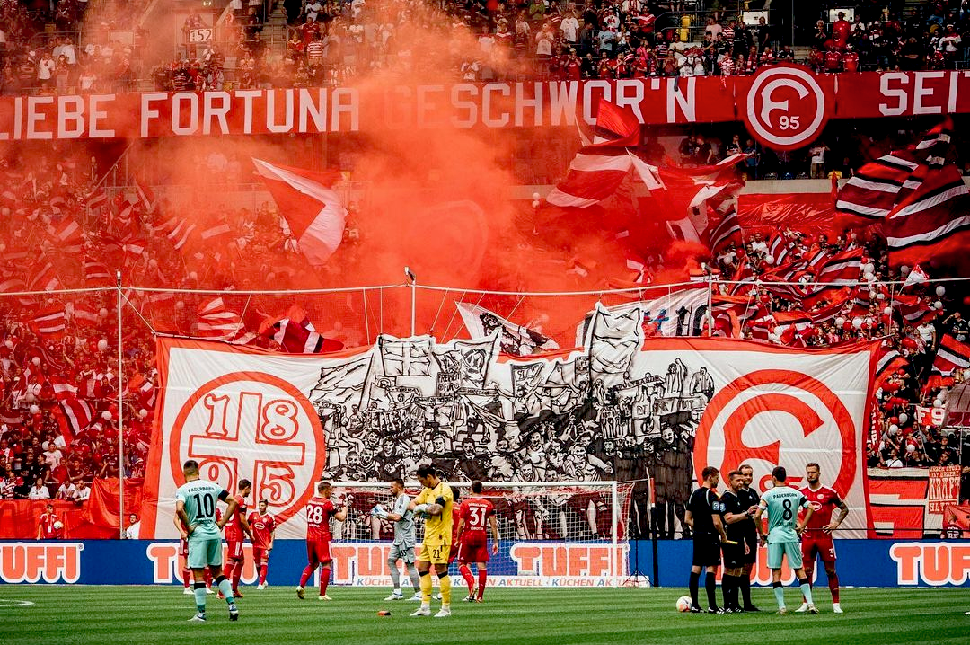 Düsseldorf gegen Paderborn. Foto: Instagram @bahhokara