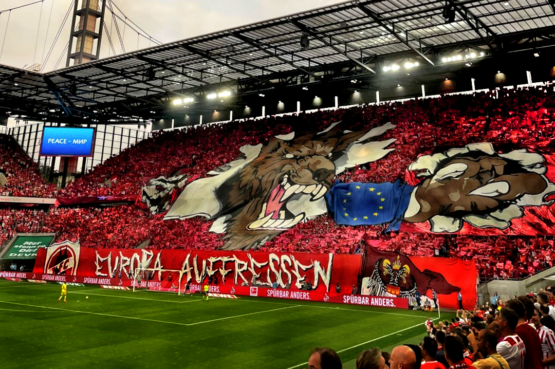 1. FC Köln gegen Fehérvár. Foto: Instagram @jonnywalsh_