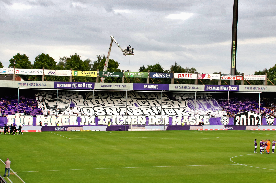 Osnabrück gegen Duisburg zum Dritten. Foto: Unterwegs in Sachen Fußball