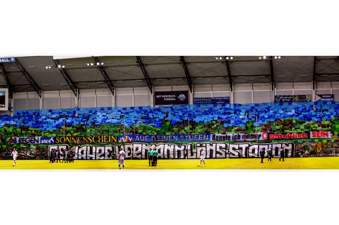 Paderborn gegen Karlsruhe. Foto: SC Paderborn FanForum