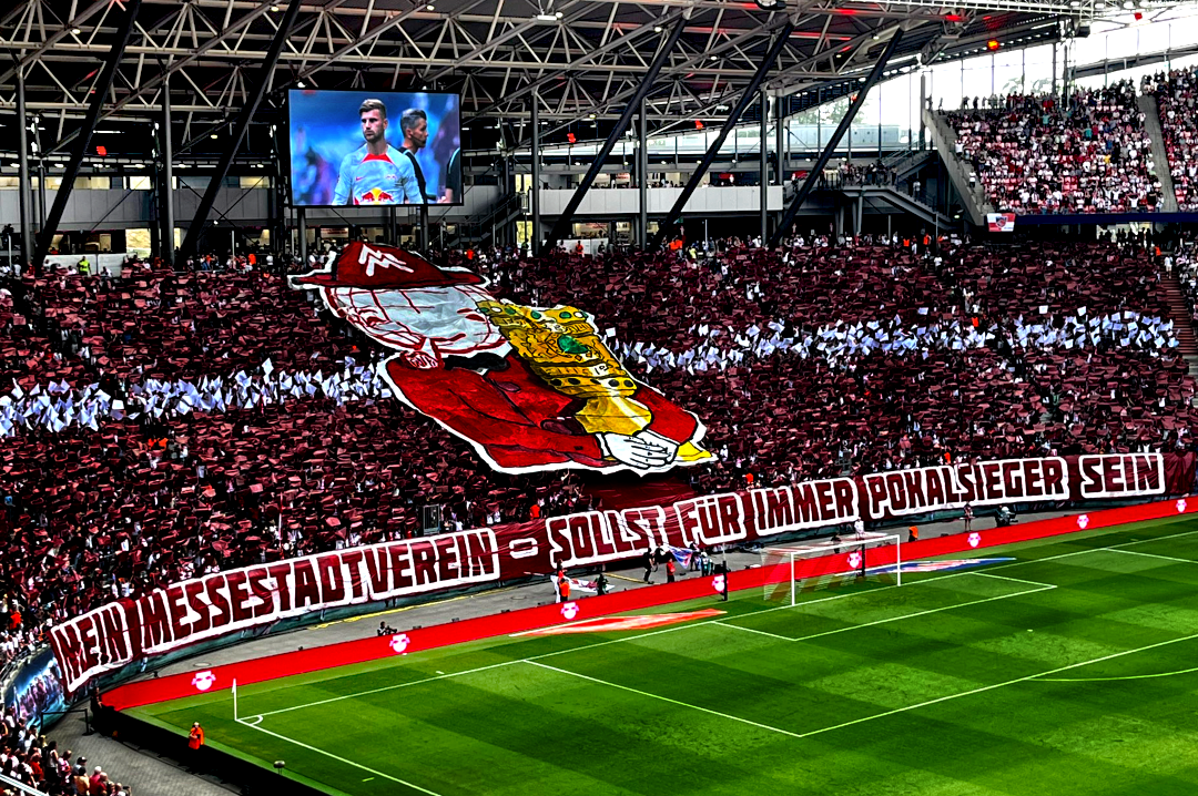 RB Leipzig gegen Köln. Foto: Instagram @rebellenl.e.2.0