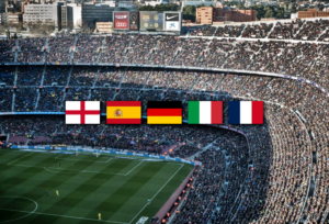 Read more about the article Top-5-Nationen-Vergleich: Top 72 Vereine mit den meisten Zuschauern
