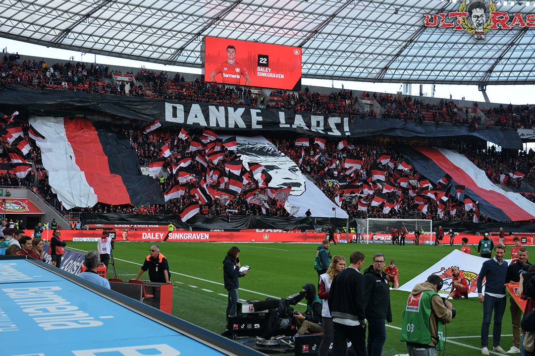 Bayer Leverkusen gegen Werder Bremen. Foto: ultras-leverkusen.de/