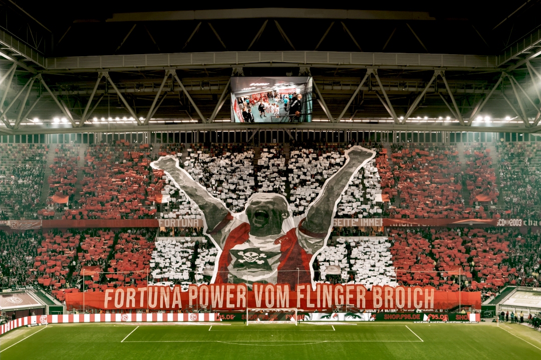 Düsseldorf gegen Rostock. Foto: Fortuna Düsseldorf