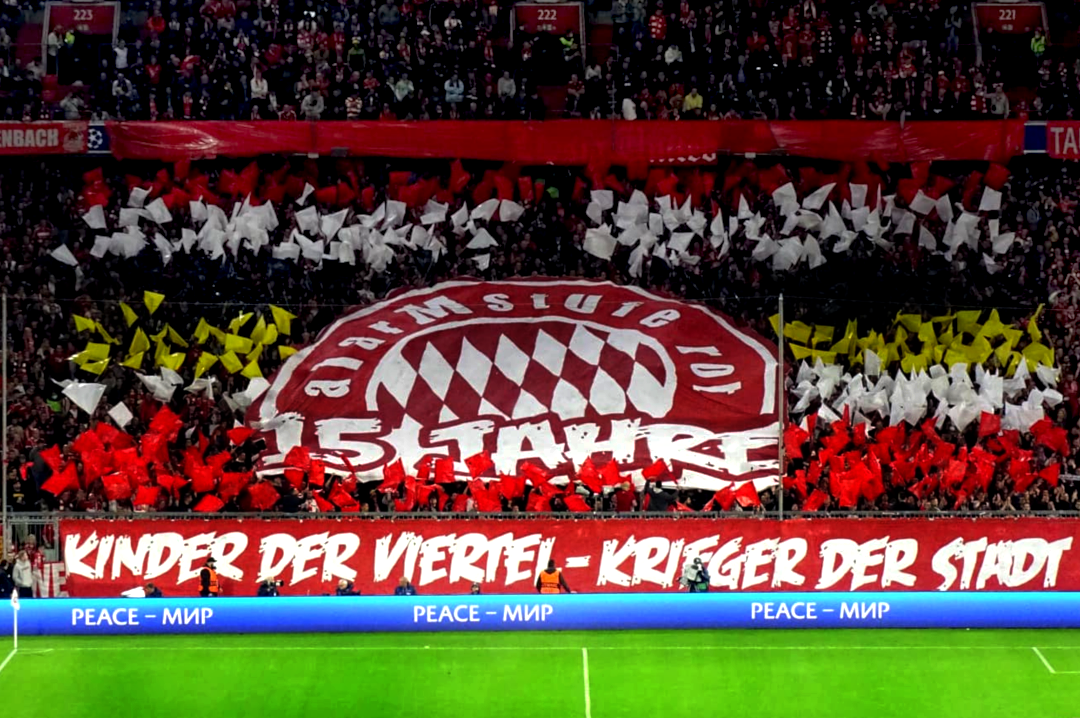 Bayern München gegen Inter. Foto: Unterwegs in Sachen Fußball