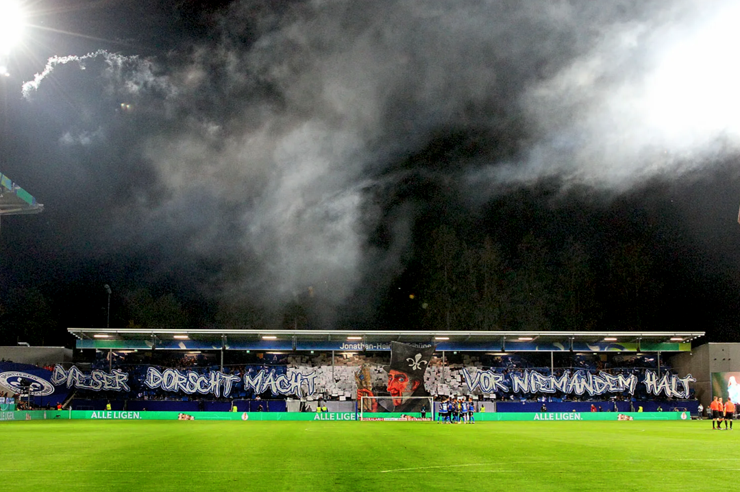 Darmstadt gegen Mönchengladbach. Foto: Instagram: @arthur.schoenbein