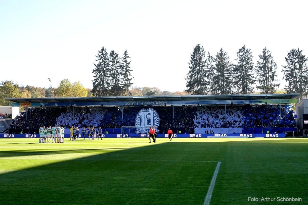 Darmstadt gegen Fürth 2/2. Foto: Instagram: @arthur.schoenbein