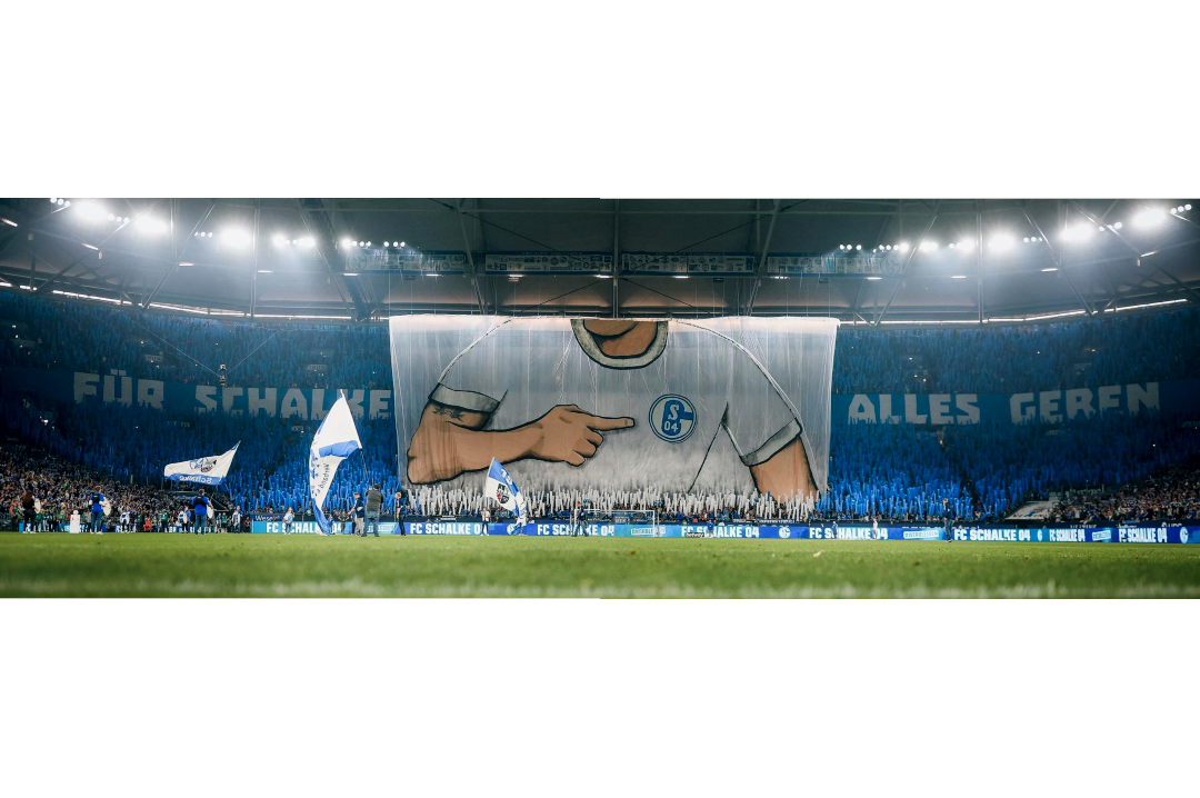 Schalke gegen Freiburg 1/2. Foto: Instagram: @tim.rehbein