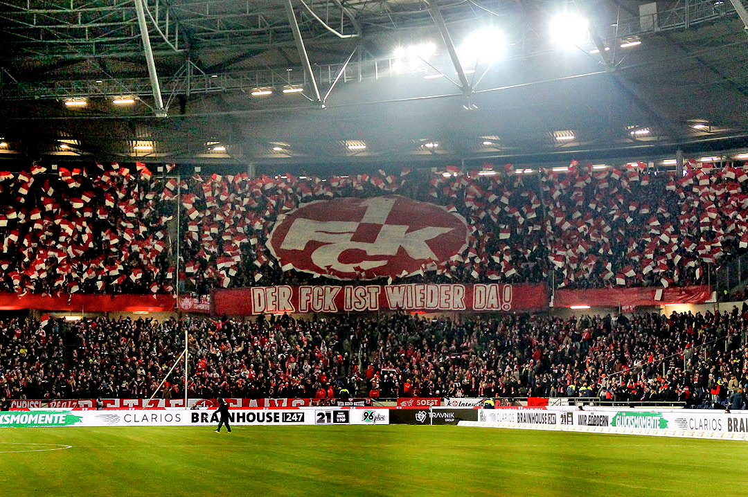 Kaiserslautern in Hannover. Foto: der-betze-brennt.de