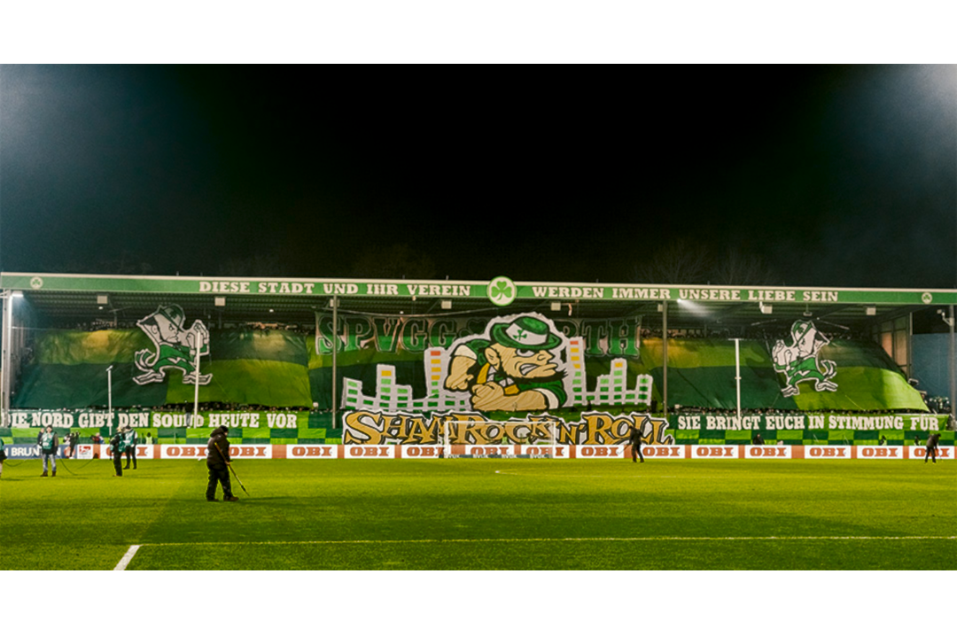 SpVgg Fürth gegen Nürnberg 1/2. Foto: spvgg-fuerth.com