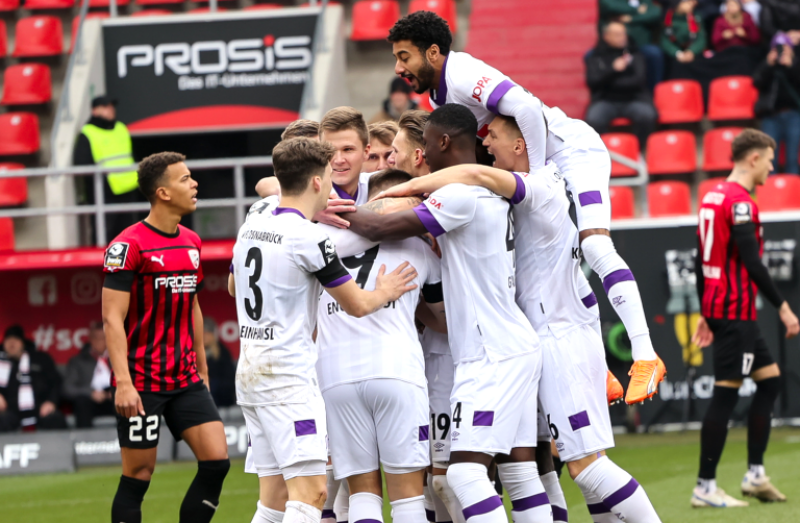 3. Liga 22/23: Punktevergleich zur Hinrunde