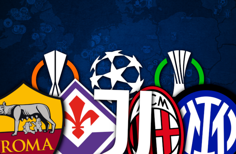 Italien neu dabei: Saisons mit fünf Europapokal-Halbfinalisten aus einem Land
