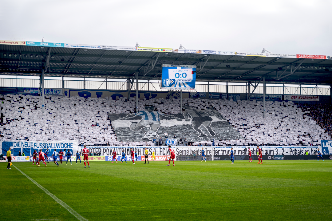 Magdeburg gegen Hamburg. Foto: 1. FC Magdeburg