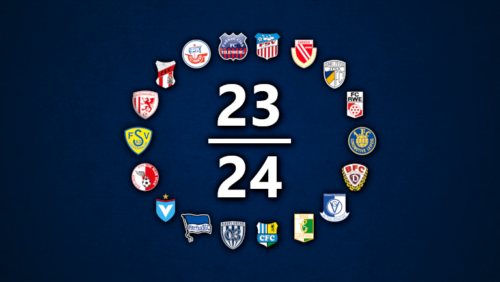 Das Teilnehmerfeld der Regionalliga Nordost 2023/24