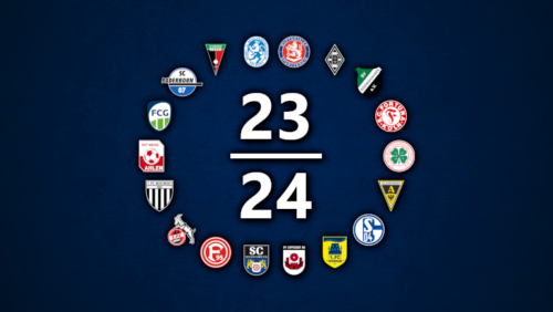 Das Teilnehmerfeld der Regionalliga West 2023/24