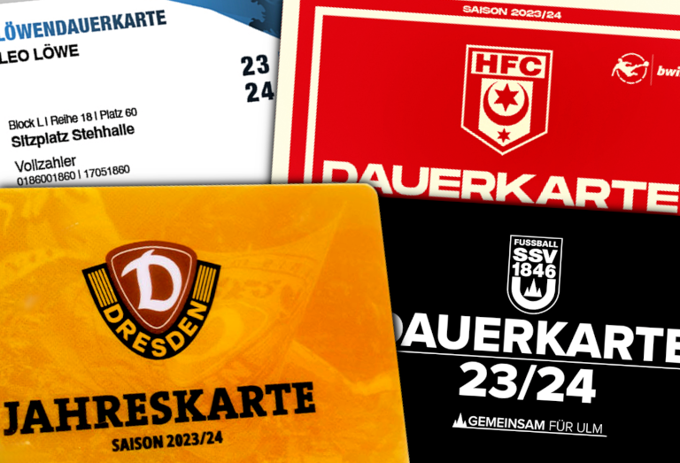 Du betrachtest gerade 3. Liga: Preisvergleich der Dauerkarten 2023/24