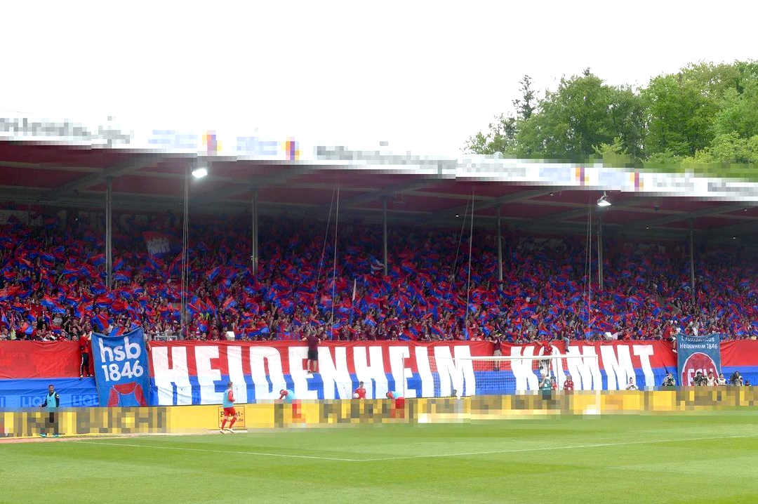Heidenheim gegen Sandhausen 2/2. Foto: Instagram: @fussballclubheidenheim