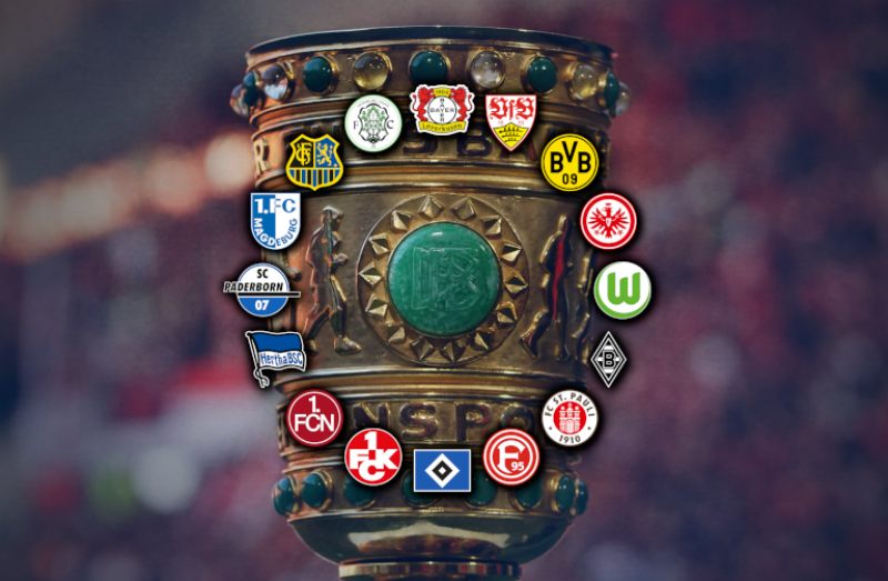 Wann die DFB-Pokal-Achtelfinalisten letztmals den DFB-Pokal gewannen