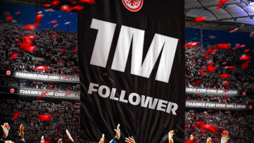 Eintracht Frankfurt knackt die Million! Vereine mit den meisten Followern bei Instagram